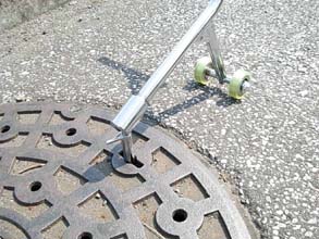 テコ式マンホール開閉器　カイラスターＡ－１型　Ｔ－フック型